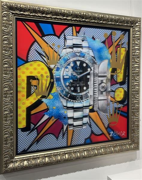 pop art rolex